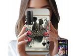Custodia Per Huawei P Smart 2021 - Card King Poker Card + Vetro