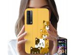 Custodia Per Huawei P Smart 2021 - Love Cat, Disegni Con Gatti, Custodia + Vetro