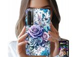 Custodia Per Huawei P Smart 2021 - Motivi Floreali Rose Custodia + Vetro