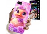 Custodia Per Huawei Y5 2018 - Simpatica Anatra, Anatra Su Sfondo Rosa
