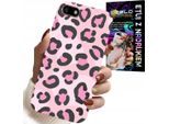 Custodia Per Huawei Y5 2018 - Design Femminile Con Stampa Leopardo Rosa Pantera