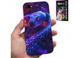 Custodia Per Huawei Y5 2018 - Serpente Cobra Serpente A Sonagli Custodia Rettile + Pellicola