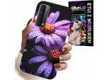 Custodia Per Huawei P Smart 2021 - Custodia Cover Fiori Rosa Margherita