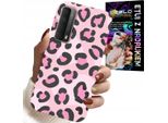 Custodia Per Huawei P Smart 2021 - Pantera Rosa Leopardata Disegni Femminili