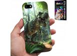 Custodia Per Huawei Y5 2018 - Custodia Dinosauro Tirannosauro + Vetro