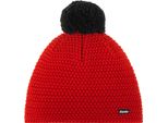 Cappello EisbäR Jamie Pompon MÜ Da Donna, Colore: Rosso/Nero