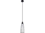 Lumilo Lampada A Sospensione Ironwood E27 Nero 12X12X139Cm