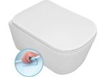 Sapho Kerasan Tribeca - Wc Sospeso, Senza Bordo, Bianco 511401