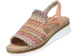 Sandalo Rieker Da Donna Arancio/Colore