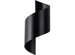 Lampada Da Parete Talassa Nero 1Xg9 8W Acciaio 31X13X15Cm Sollux Lighting