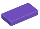 Mattonelle Lego® 1X2 3069 - 100 Pezzi Viola Scuro