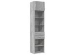 Syfax™ Mobile Sottile Grigio Sonoma 50X42,5X225 Cm In Truciolato