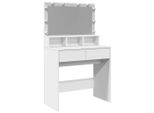 Syfax™ Toeletta Con Led Bianca 80X41X134,5 Cm
