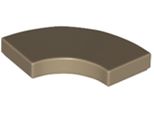 Lego® 2X2 Piastrelle Angolo Rotondo 27925 - 50 Pezzi Beige Scuro