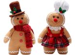 Cuscino Di Pan Di Zenzero, Natale, 30 Cm, Decorazione Di Pan Di Zenzero In Cartone Animato, Simpatica Decorazione Natalizia Di Pan Di Zenzero In Resina, Regalo Per Bambini, Donna&Uomo
