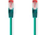 Cavo Di Rete CAT6 | RJ45 Maschio | RJ45 Maschio | S/Ftp | 0,50 | Rotondo | Lszh | Verde | Etichetta