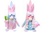 Gnomo Di Pasqua, 2 Pezzi Decorazione Di Pasqua Gnomo Fatto A Mano Coniglietto Di Pasqua Con Uova Gnomo Di Primavera Gnomo Di Pasqua Gnomo Di Pasqua Figure Decorazione Di Primavera