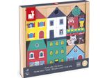 Janod - Set Di Costruzioni In Legno Per Bambini