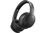 Doqaus Cuffie Bluetooth Over-Ear, Fino A 90 Ore, Senza Fili, 3 Modalità Di Equalizzazione, Hifi Stereo, Pieghevoli, Bluetooth 5.3, Cuffie Wireless Per Viaggi, Ufficio, Nero