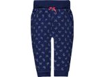 Pantaloni Da Jogging Kanz A Farfalla Blu Navy Per Bambina