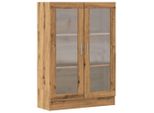 Syfax™ Libreria Rovere Artigianale 82,5X30,5X115 Cm In Truciolato