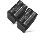 Cellonic, Batteria Per Fotocamera, Compatibile Con Sony BP-U90, BP-U60, BP-U35, BP-U70, PMW-300K2 (14.4V, 5200Mah) 2 Pezzi