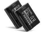 Cellonic, Batteria Per Fotocamera Compatibile Con Fujifilm GFX100S, Gfx 50S Ii Compatibile Con Fuji Fujifilm X-T4 (2250Mah, 7.2V) 2X