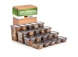 Contenitori Ermetici Con Coperchio Viwares | Set Di 20 Contenitori | Senza Bpa | Per Conservare Cereali, Farina E Zucchero | Pratici Contenitori Da Cucina Per Tutti Gli Alimenti