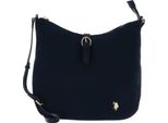U.S. Polo Assn. Borsa A Tracolla Houston Hobo Bag Navy Blu Scuro