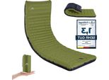 Cuscino Per Dormire - Extra Spesso 10 Cm - Cuscino Gonfiabile - Leggero - Impermeabile - Pompa Incorporata - Materasso Ad Aria - Campeggio Zaino Escursionismo Tenda Viaggio
