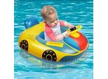 Galleggiante Gonfiabile Per Bambini, Anello Di Nuoto Per Bambini, Volante Per Auto Con Anello Di Nuoto, 1-6 Anni, Bambini Piccoli