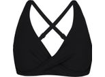 Barts Solido Incrocio Halter Top Bikini Donna Nero 44