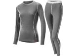 LÖFfler Set Da Donna Maglia E Pantaloni Lunghi Transtex Warm Grigio 40