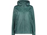 Giacca Da Pioggia Cmp Da Donna Pack Pocket Con Clima-Protect E Cappuccio Verde 38