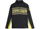 Spyder Paramount 1/2 Zip Uomo Maglione Da Sci Nero S