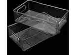 Contenitori Organizer Per Frigorifero, Contenitori Trasparenti Per La Conservazione Del Frigorifero In Cucina, Ripostiglio, Lavanderia, Bagno, Set Da 6