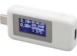 Vbestlife Tester Usb Type-C Misuratore Di Potenza, Tester Di Tensione Usb C Multimetro 0-5A 4-30V Tester Amperometro, Display A Colori Tester Caricatore Usb C