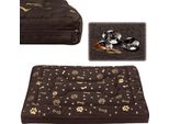 Letto Per Cani, Materasso Per Cani, Welsti Marrone L 100X70