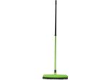 NöLle 227500 Scopa In Gomma Con Manico Telescopico Verde/Nero In Plastica Larga 35,0 Cm