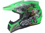 Casco Da Cross Casco Da Bambino Casco Da Moto Motocross Mejia Verde Chiaro Quad Taglia Xl