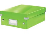 Leitz 6058-00-54 Scatola Di Organizzazione Leitz Click & Store Wow, Grande, Verde