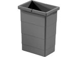 Cestino Interno Hailo 1129909 Grigio Scuro 8 L 226 X 156 X 295 Mm 2 Maniglie