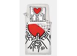 Disney Home Keith Haring Set Di Biancheria Da Letto Reversibile Per Bambini 100% Cotone 135X200 Cm Federe 80X80 Cm