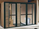 Sala Sauna Cabina Sauna Sauna Secca Combinazione Doccia-Sauna 300X120 Cm
