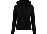 Urban Classics - Felpa Con Cappuccio Da Donna TN258 (4XL) (Nero)