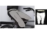Rainlegs Parapioggia Riflettente, Taglia L, Argento/Riflettente (1 Pezzo)