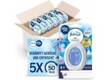 Febreze Lenor Aprilfrisch Deodorante Per Il Bagno, Controllo E Prevenzione Continui Degli Odori, 5 Pezzi