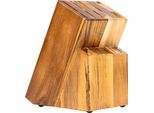 Ceppo Di Coltelli Coninx Senza Coltello - Ceppo In Legno Di Acacia