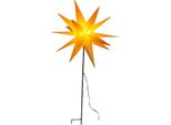 Fhs Stella Led Gialla, Asta 58Cm 1 Led Ww, T6/18 Ore, IP44