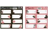 Originali Adesivi Per Un Quaderno Con Una Ballerina - L'accessorio Perfetto Per I Piccoli Amanti Della Danza! Scegliete Un Set E Aggiungete Magia Al Vostro Apprendimento! Prezzo Per 1 Pezzo.